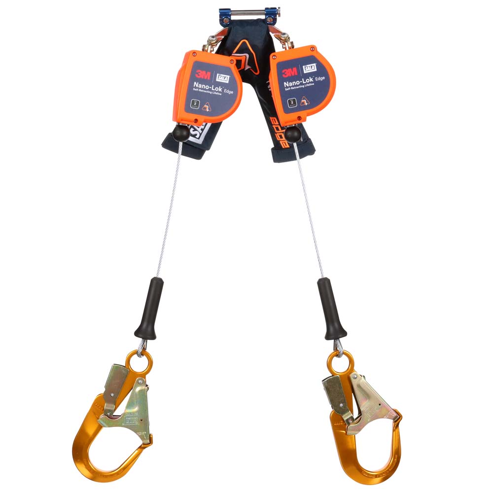 3M DBI-SALA Nano-Lok Edge Twin-Leg Personal 8-Foot Self-Retracting Lifeline from Columbia Safety